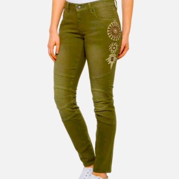 NWT Miss Me Vintage Skinny Moto Jeans - Picture 6 of 6